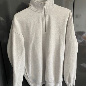 Aritzia TNA Cozy Fleece Mega ¼ Zip Sweatshirt